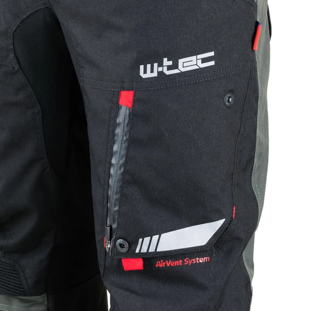 Moto kalhoty W-TEC Excellent - Thunderstorm Gray