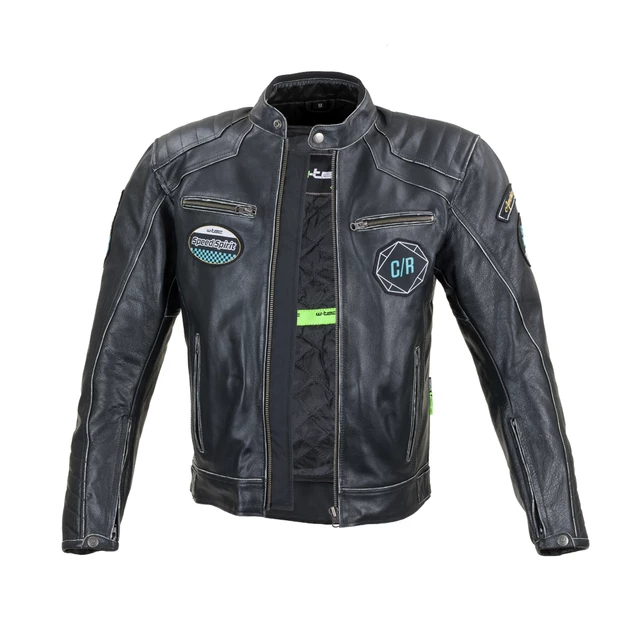 W-TEC Losial Leder Motorradjacke