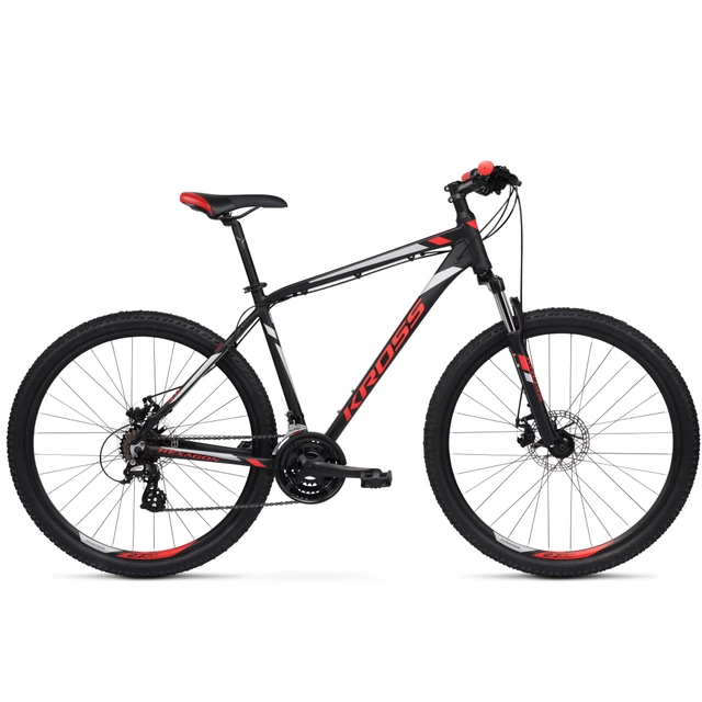 Mountain Bike Kross Hexagon 3.0 26” – 2021 - Black/Red/Silver