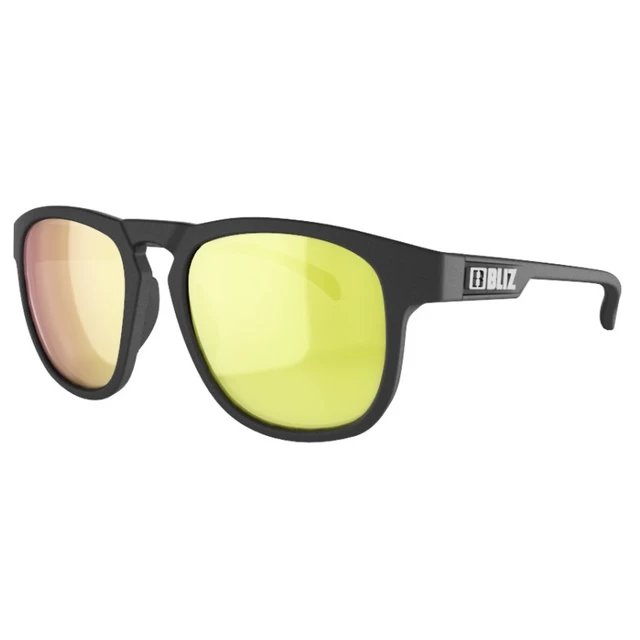 Sunglasses Bliz Ace - Black with Yellow Lenses - Black with Yellow Lenses