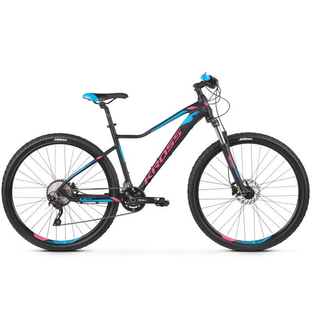 Women’s Mountain Bike Kross Lea 8.0 29” – 2020 - Black/Pink/Blue