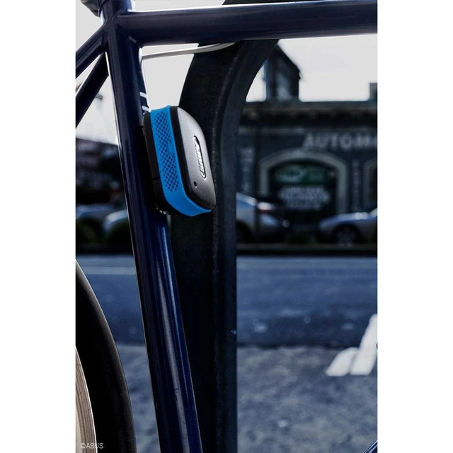 Kerékpárriasztó Abus Alarmbox Blue