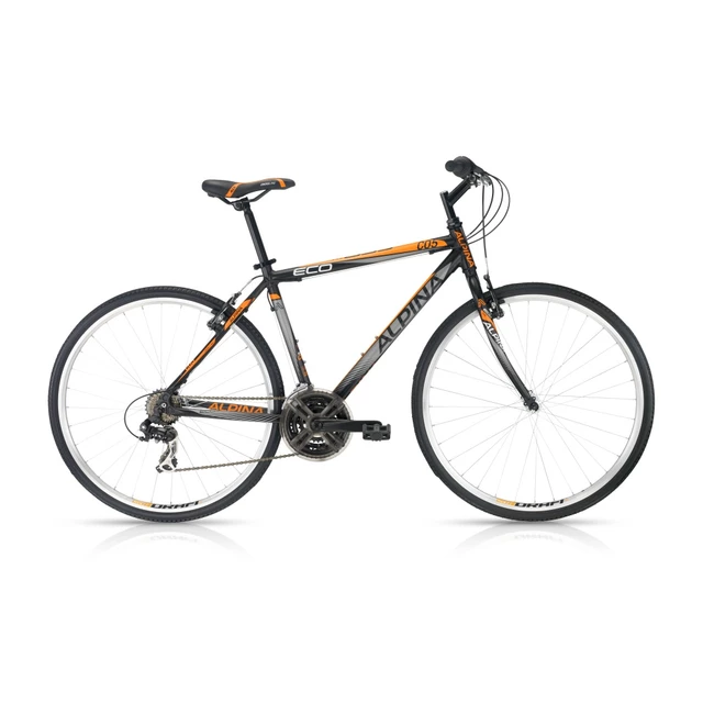 Crossový bicykel ALPINA ECO C05 dark-orange - model 2016 - inSPORTline
