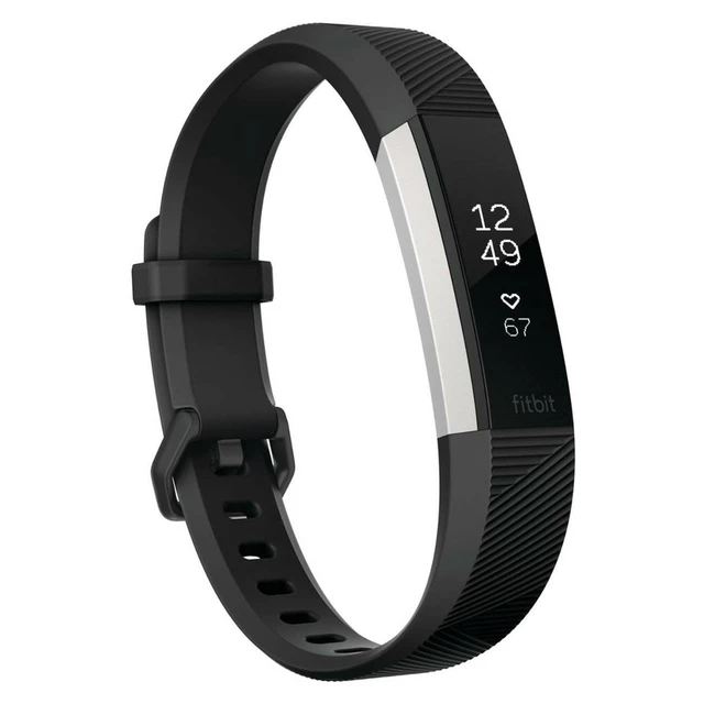 FITBIT Alta HR Black Fitnessarmband