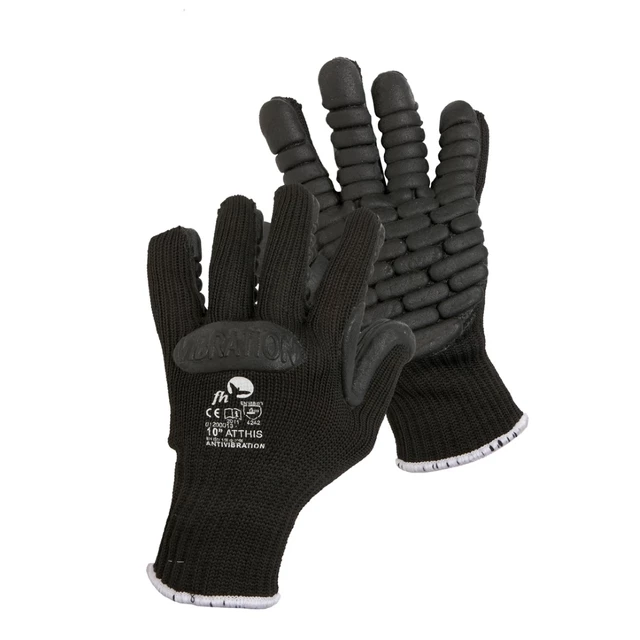 Anti-Vibration Gloves Atthis - Black