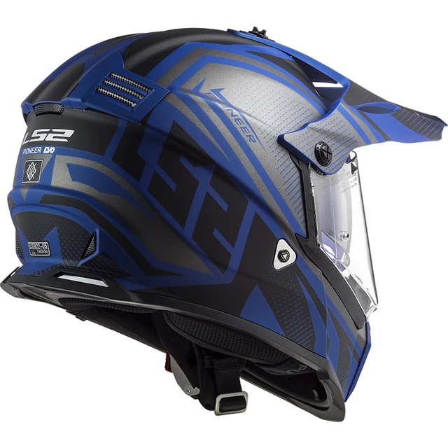 LS2 MX436 Pioneer Evo Motorradhelm - XS (53-54)