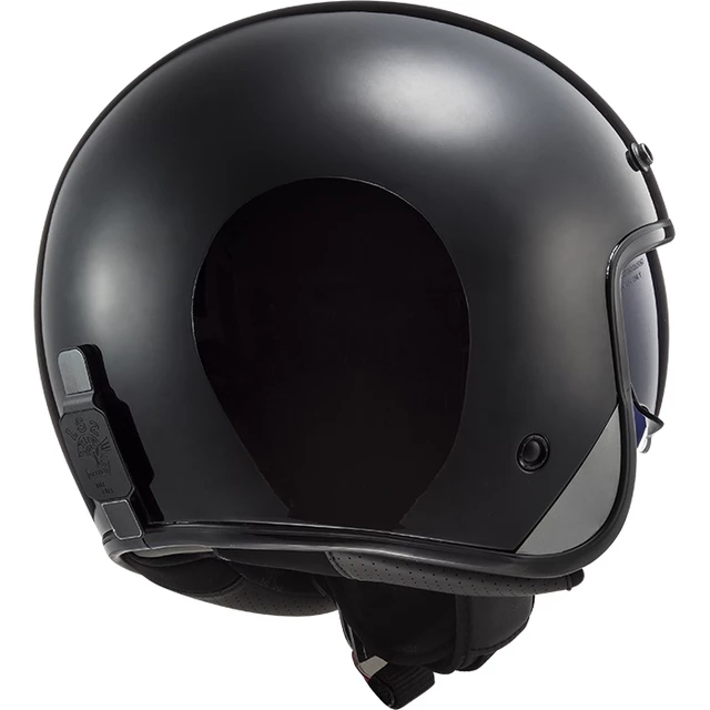 Open Face Motorcycle Helmet LS2 OF601 Bob Solid