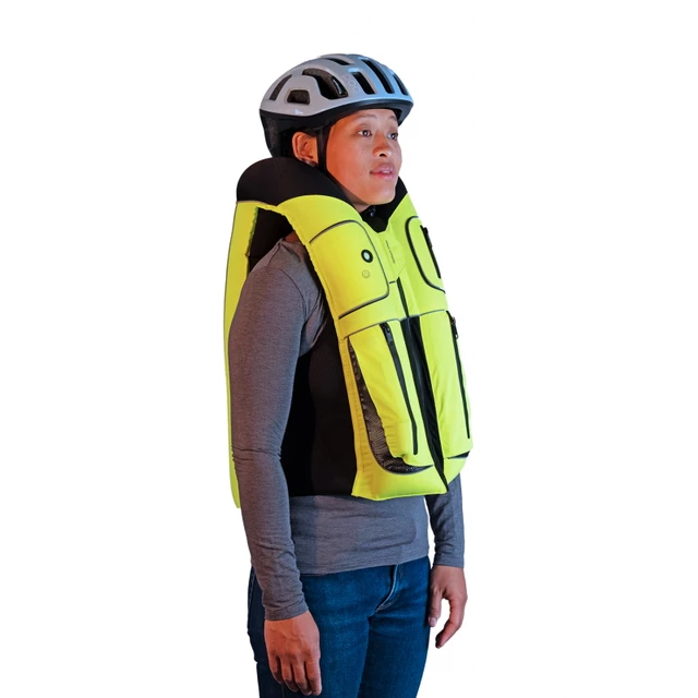 Airbagová vesta pro cyklisty Helite B'Safe, elektronická - černá