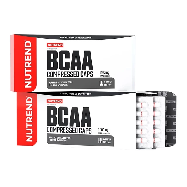 Amino Acids Nutrend BCAA Compressed Caps 120 Capsules