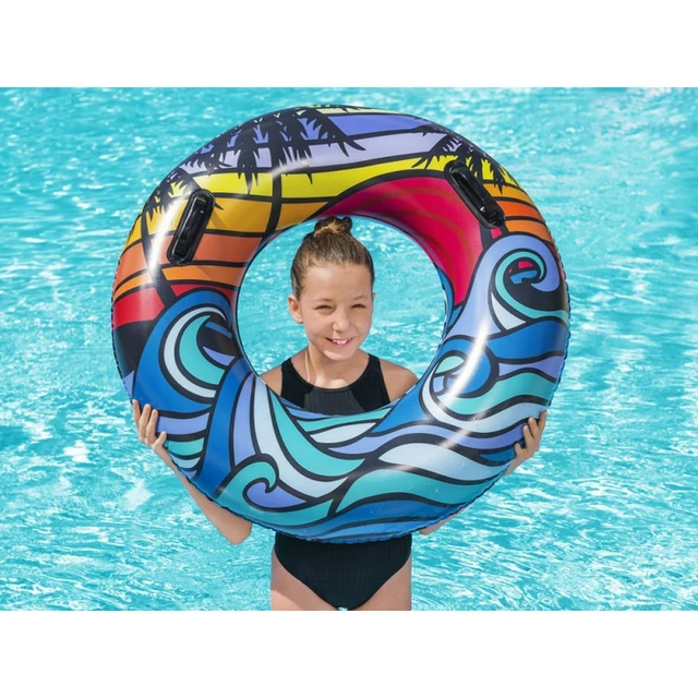 Inflatable Swim Tube Bestway Coastal Castaway - Blue