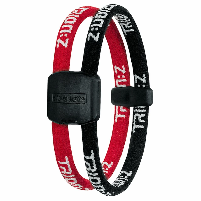 Mágneses karkötő TRION:Z Dual - fekete-lila - fekete-piros