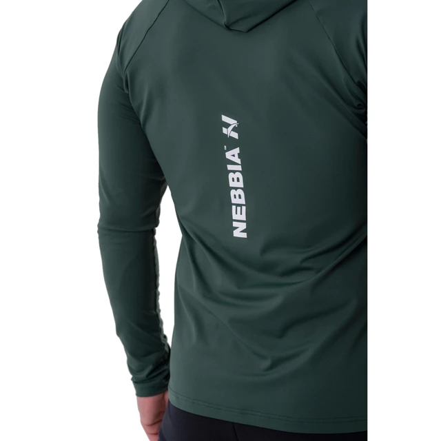 Men’s Long-Sleeve Hooded T-Shirt Nebbia 330