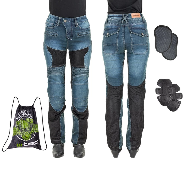 Women's Motorcycle Jeans W-TEC Leonarda - inSPORTline