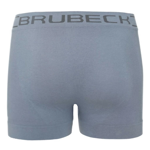 Men’s Boxer Trunks Brubeck Cotton Comfort - Steel