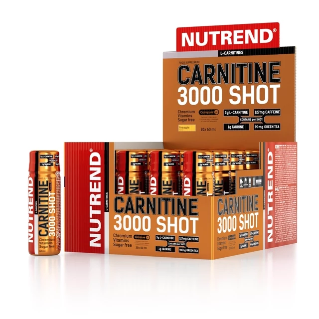 Nutrend Carnitine 3,000 SHOT 20x60ml