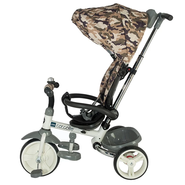 Three-Wheel Stroller/Tricycle with Tow Bar Coccolle Urbio Army