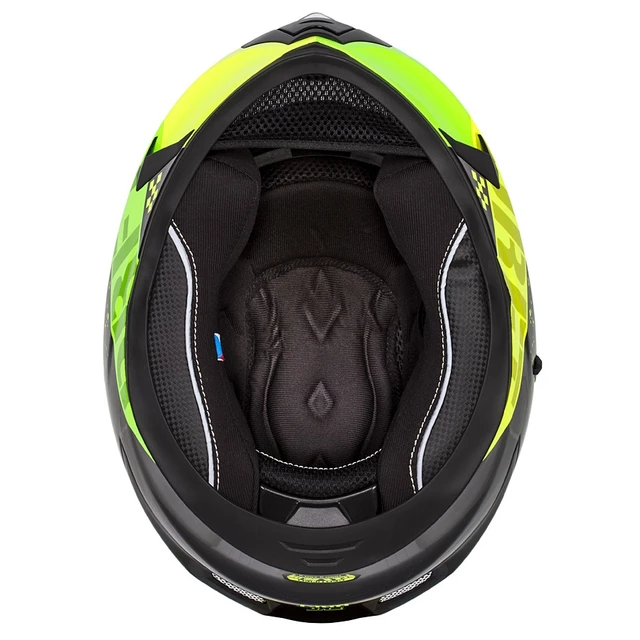 Motorcycle Helmet Cassida Integral 3.0 DRFT Pearl Yellow/Green/Black