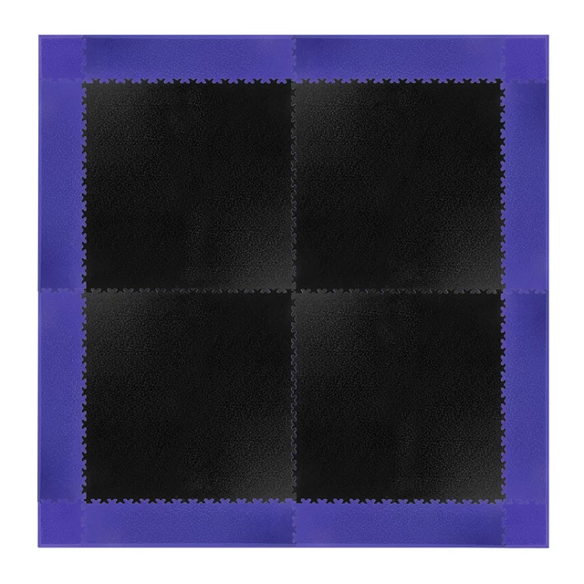 Mata pod sprzęt Puzzle inSPORTline Simple czarna