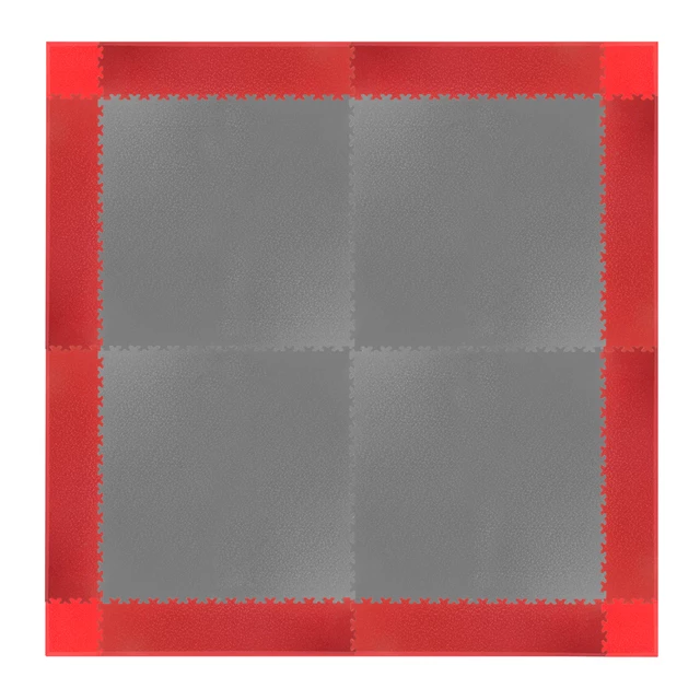 Ramp Pieces for Puzzle Mat inSPORTline Simple Red – 2 Pcs.