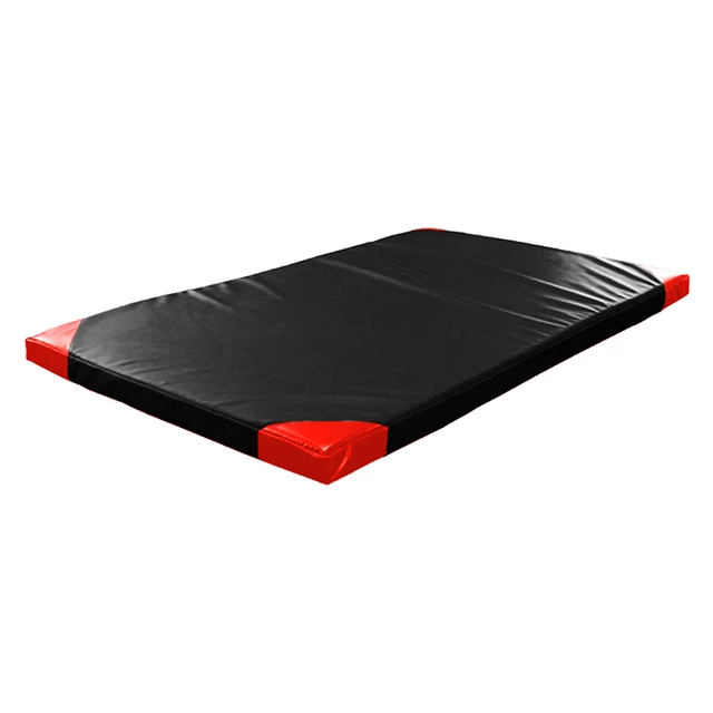 Gymnastická žíněnka inSPORTline Roshar T60 200x120x10 cm - červená - černá