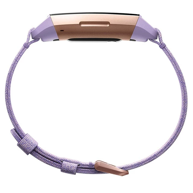 Fitness náramek Fitbit Charge 3 Lavender Woven - inSPORTline