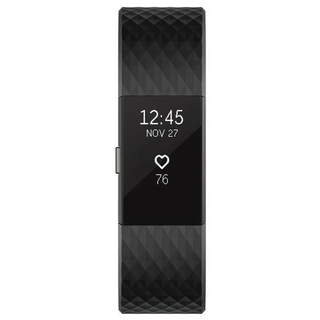 Fitness Tracker Fitbit Charge 2 Black Gunmetal