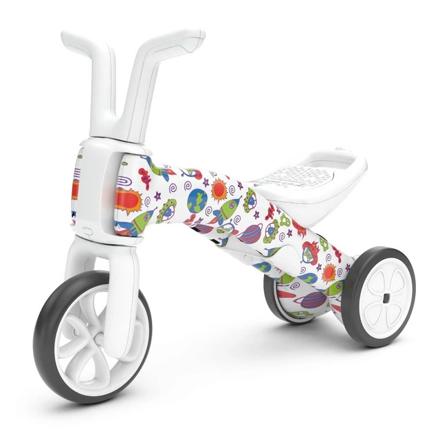 Children's Tricycle – Balance Bike 2in1 Chillafish Bunzi FAD - When Monsters Meet Stars