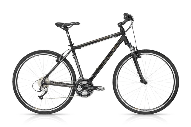 Cross kerékpár Kellys CLIFF 70 28" - 2016 modell - fekete