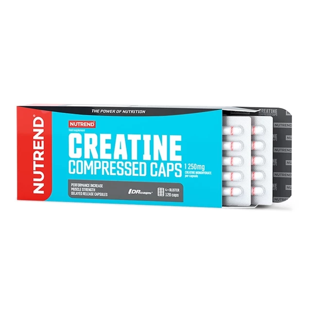 Kreatin Nutrend Creatine Compressed Caps 120 kapsúl