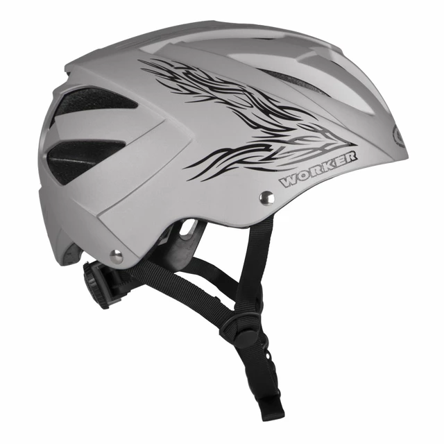 Multi-Purpose Helmet WORKER Cyclone - Silver