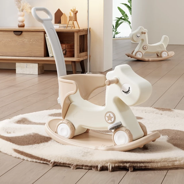 Rocking Horse & Balance Bike inSPORTline Zaldino - Brown