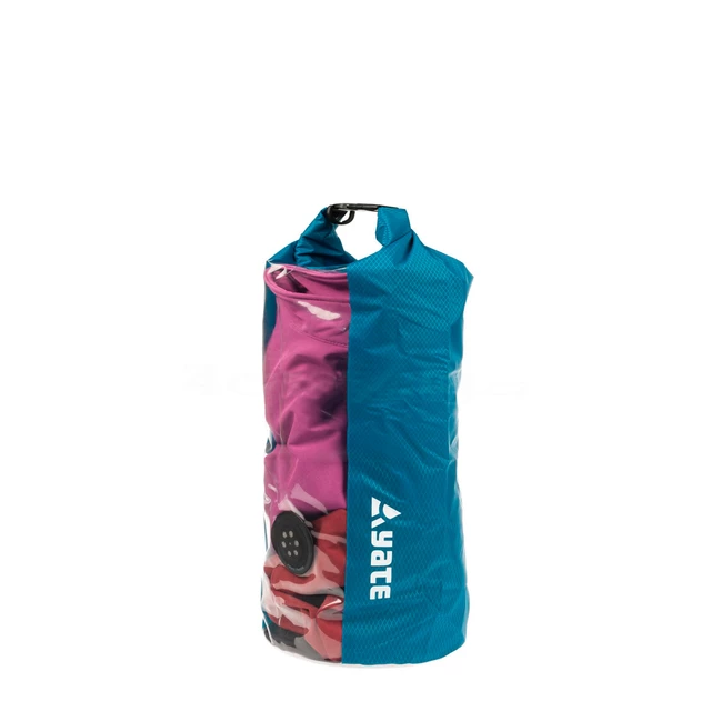 Waterproof bag with window and valve Yate Dry Bag 10l - Blue - Blue