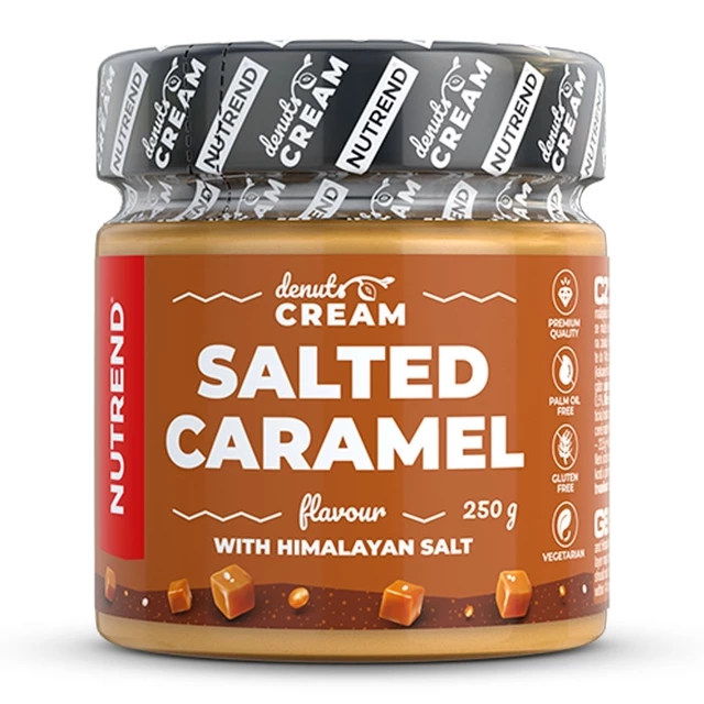 Denuts Cream Nutrend Salted Caramel 250 g