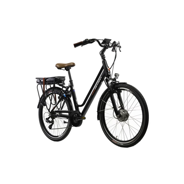 Városi elektromos kerékpár Devron 26120 26" - szürke