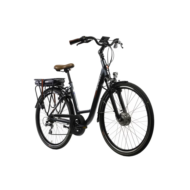 Városi elektromos kerékpár Devron 28120 28" 7.0 - szürke