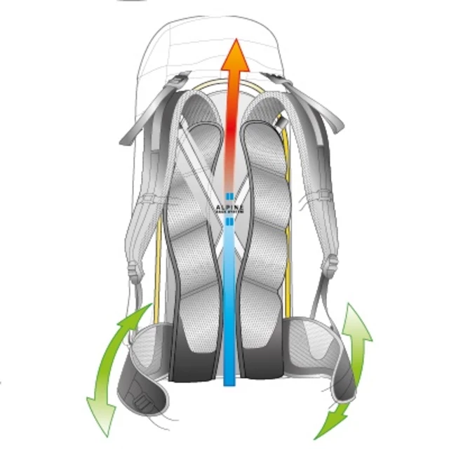 Mountain-Climbing Backpack DEUTER Guide 35+ 2016