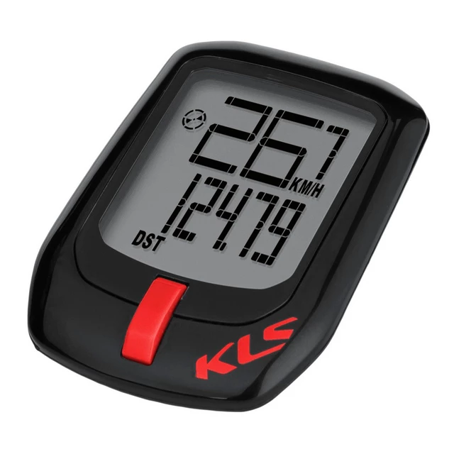 Cycling Computer Kellys Direct - Black-Red - Black-Red
