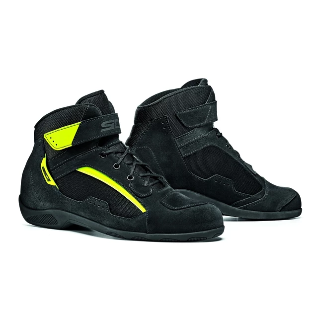 Moto boty SIDI Duna - black/yellow fluo - black/yellow fluo