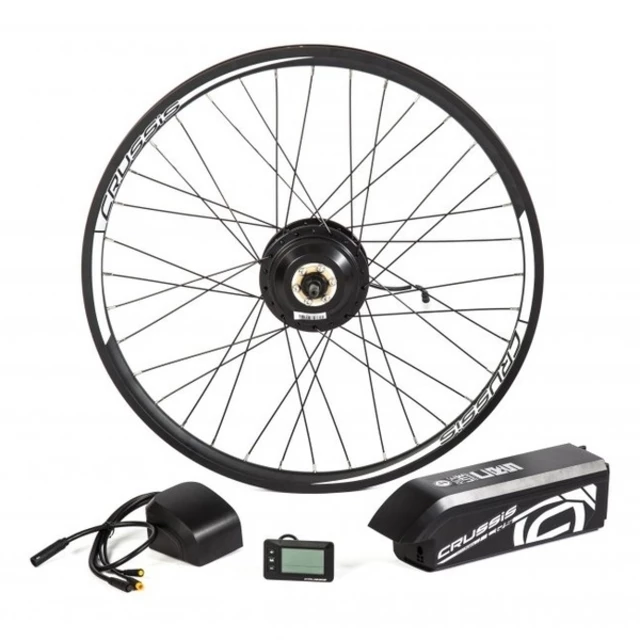 Elektrosada CRUSSIS pre 27,5" bicykle, diskové brzdy, rámová batéria -  inSPORTline