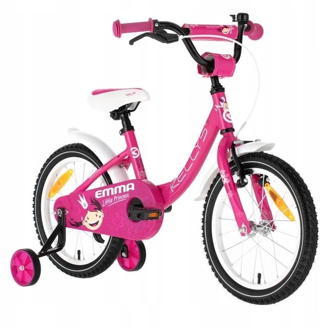 Gyermekkerékpár KELLYS EMMA 16" 6.0 - pink