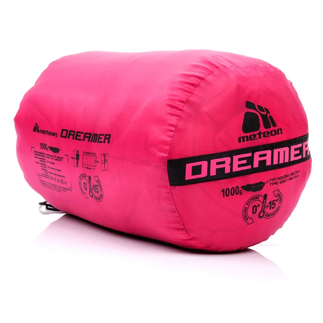 Sleeping Bag Meteor Dreamer Pink-Black