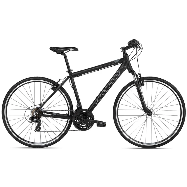 Kross Evado 1.0 28" Herren Cross Fahrrad - Modell 2020 - schwarz/graphit