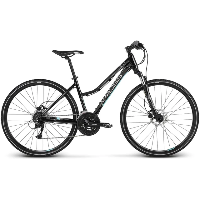 Kross Evado 5.0 28" Damen Cross Fahrrad - Modell 2020 - schwarz-türkis