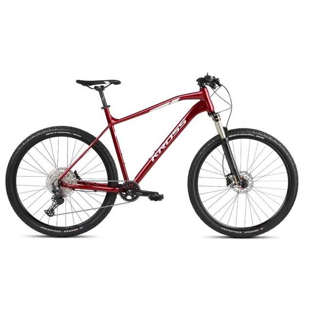 Horský bicykel Kross Level 6.0 29" Gen 002 - červená/strieborná