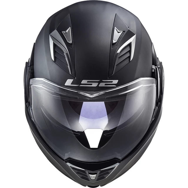 Flip-Up Motorcycle Helmet LS2 FF900 Valiant II Solid P/J