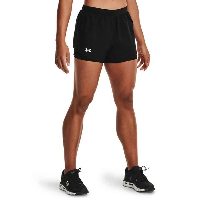 Dámske bežecké šortky Under Armour Fly By 2.0 2N1 Short - Black