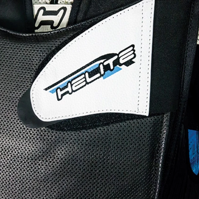 Závodní airbagová vesta Helite GP Air 2, mechanická s trhačkou - černá