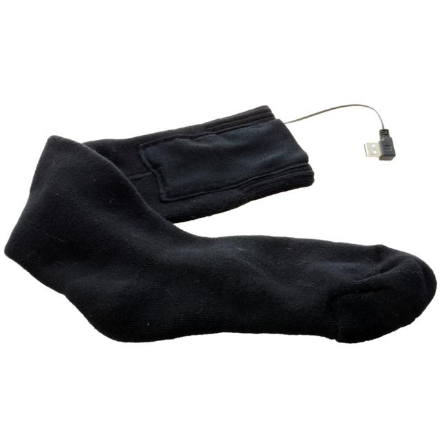 Heated Knee Socks Glovii GQ2 - Black