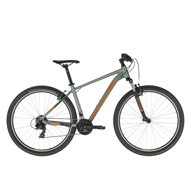 Hegyikerékpár KELLYS SPIDER 10 29" - modell 2022 - Neon Sárga - zöld
