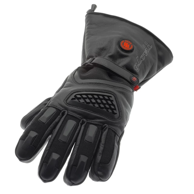 Heated Ski/Motorcycle Gloves Glovii GS1 - Black - Black